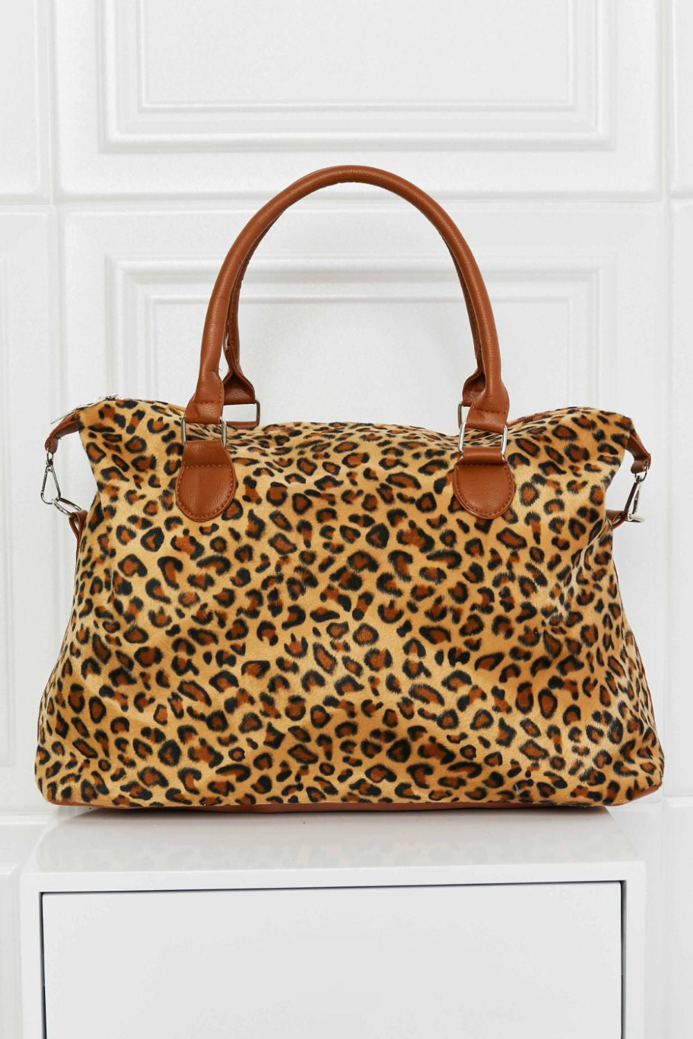 Animal Print Brushed Weekender Bag – Jayspost