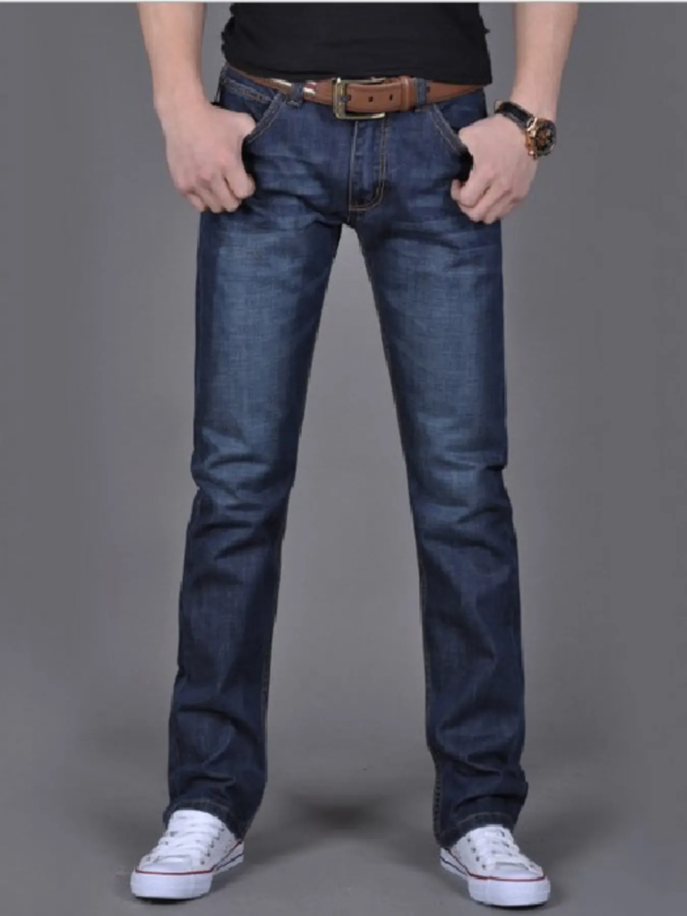 Men's Slim Fit Jeans - Blue